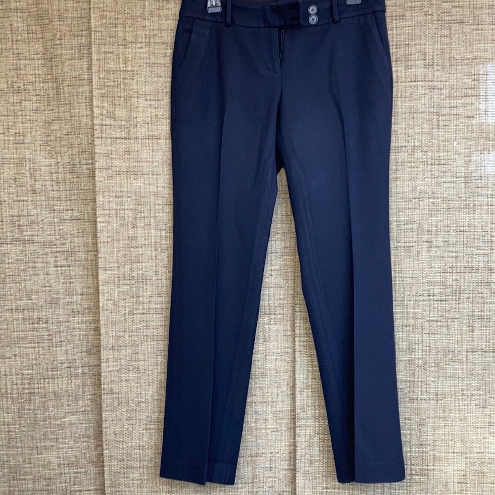 LOFT heavy weight black trousers